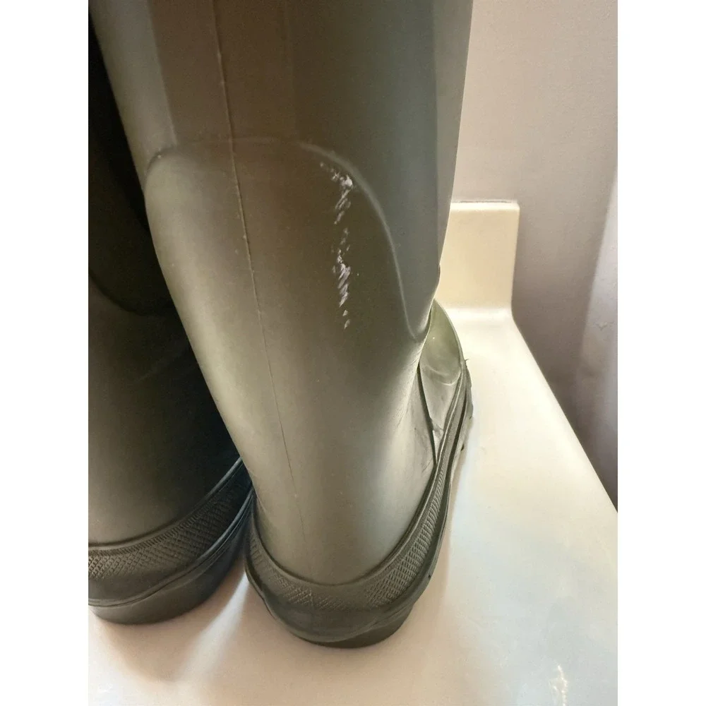 Lacrosse Green Rubber Rain Removable Insulated Gardening Boots Women's Size 6